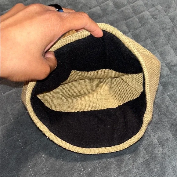 Cozy Tan Knit Beanie - Picture 2 of 4